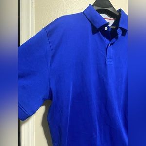 Barely used Tommy Hilfiger Blue Short Sleeve Polo shirt- size xxxl